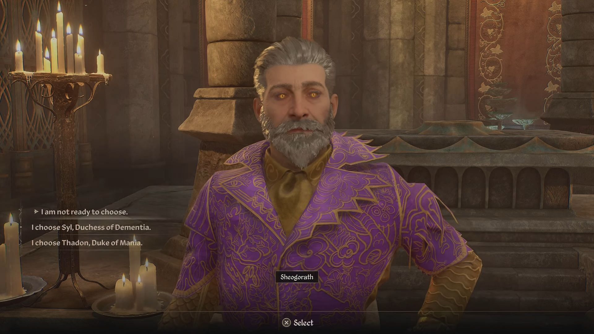 Sheogorath in Ritual of Mania quest (Image via Bethesda || YouTube/@OpenWorldGamesZ)